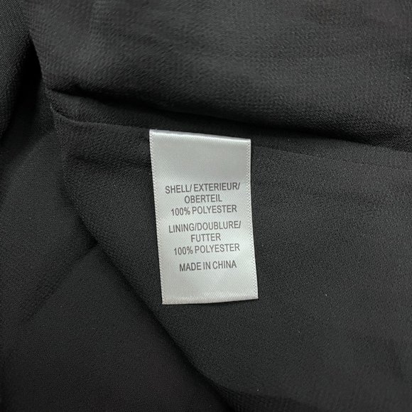 Adrianna Papell Red Black Patternpap Sleeveless Blouse S/M - Picture 7 of 9